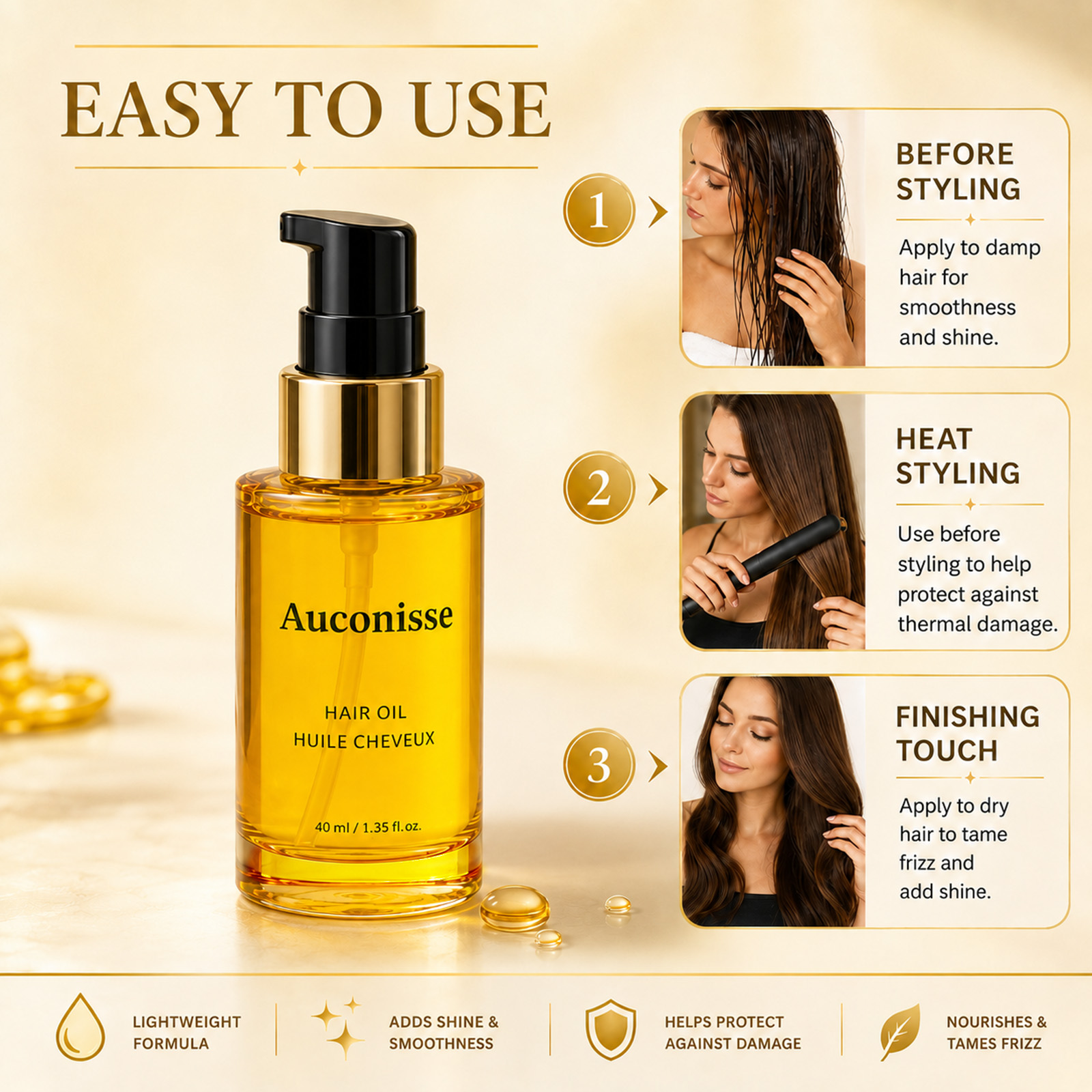 Auconisse Treatment hair oil - 图片 4